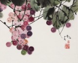 【已售】苗雨 四尺斗方《硕果丰盈》 辽宁工美教授 师从吴冠中