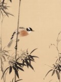 【已售】皇甫小喜 四条屏《一片绿荫如洗》 河南著名花鸟画家