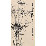 何华贤 三尺《高风亮节》 颍淮书画名家