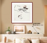 【已售】张春奇 四尺斗方《得理图》 徐悲鸿纪念馆艺术中心理事（询价）