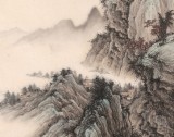 【已售】吴显刚 《溪山高至图》 贵州七星关美协主席