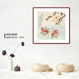 【已售】凌雪 三尺斗方《金玉满堂》 北京美协会员