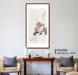 【已售】凌雪 三尺《双猫图》 北京美协会员