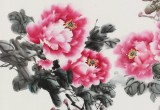 【已售】梁景欣 四尺《富贵平安》 青大美院学院派画家