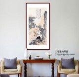 【已售】刘显辰 小尺寸《秋日登山图》 辽宁著名山水画家