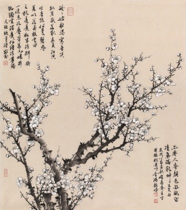 【已售】吴显刚 《只留清气满乾坤》 贵州七星关美协主席