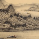 【已售】贵州七星关美协主席吴显刚 小六尺《翠影笼烟》