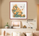 【已售】凌雪 四尺斗方《繁花似锦》 北京美协会员