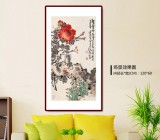 【已售】曲逸之 三尺《富贵神仙品》 河南省著名花鸟画家