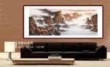 张慧仁 小六尺《金秋神韵图》 广西山水画家协会常务理事