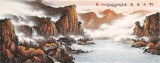 张慧仁 小六尺《金秋神韵图》 广西山水画家协会常务理事