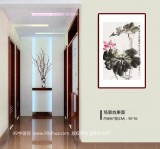 【已售】庾超然 四尺三开《出淤泥而不染》丨新春特惠 原售价780