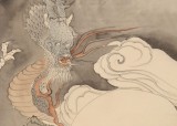 【已售】曹建涛 四尺《罗汉图》 独具特色水墨人物画家