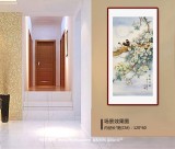 【已售】赵逸梅 三尺《花好月圆》 著名工笔画家