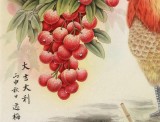 【已售】赵逸梅 四尺斗方《大吉大利》 著名工笔画家