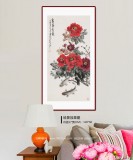 【已售】梁景欣 三尺《富贵有余》青大美院学院派画家