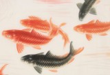 可定制 周升达 四尺《富贵久鱼》 中国画院国画组长（询价）
