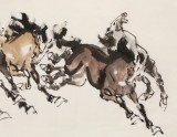 【已售】王向阳 四尺《宏图大展》中国美术家协会会员（询价）
