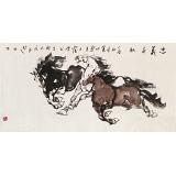 【已售】王向阳 四尺《忠义千秋》 中国美术家协会会员（询价）