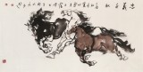 【已售】王向阳 四尺《忠义千秋》 中国美术家协会会员（询价）