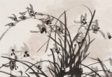 【已售】王向阳 四尺斗方《空谷幽兰天下芳》中国美术家协会会员