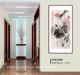 朱祖义 三尺《香远益清》 中国老子书画院副院长
