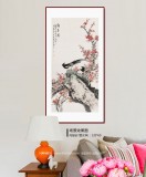 【已售】定制梁景欣 三尺《报春图》青大美院学院派画家