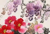 黄艺 四尺《富贵满堂》 吉祥家居风水画