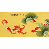 凌雪 四尺《年年有余》 北京美协会员