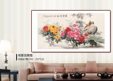 【已售】梁景欣 六尺《富贵祥和》 青大美院学院派画家