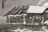 王永刚 四尺雪景山水《老屋飞雪》 国家一级美术师