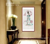 【已售】曹建涛 四尺《观世音菩萨》 精品