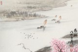 【已售】刘金河 作品《春讯》中国美术家协会会员