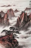 刘金河 作品《黄山朝云》中国美术家协会会员（询价）