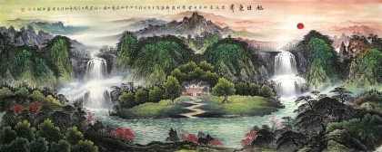 王友金 小八尺《旭日东升》财源滚滚 左右逢源
