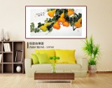 【已售】黄艺三尺招财辟邪葫芦画《福禄满堂》