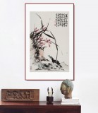 【已售】柳常学 四尺三开《兰香图》 中国书画家协会理事