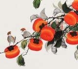 【已售】黄艺三尺吉利国画《事事如意》