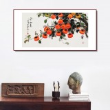 【已售】黄艺三尺吉利国画《事事如意》