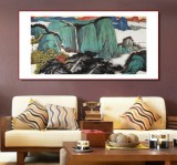 【已售】向士平 四尺《秋耀金叶》三峡大学艺术学院教授