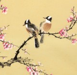 皇甫小喜 四尺斗方《喜梅闹春》 河南著名花鸟画家