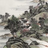 刘金河 四尺《征帆片片似沙鸥》 中国美术家协会会员（询价）