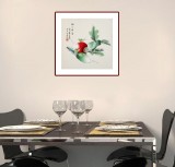 【已售】凌雪 三尺斗方《顺心顺意》 北京美协会员