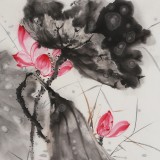 【已售】吴显刚 《不尽生机》 贵州七星关美协主席