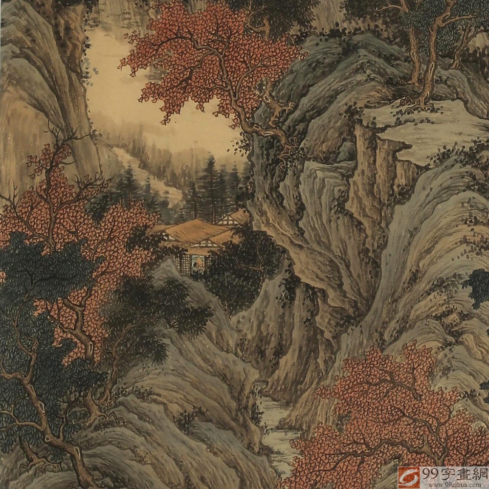 吴显刚 四尺《林泉高致》 贵州七星关美协主席