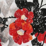 【已售】王永刚 三尺《红心似火》 国家一级美术师