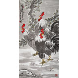 【已售】刘纪 四尺《冠居极品至三公》 中国画大家 真迹收藏（询价）