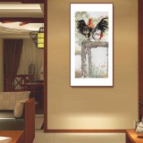 刘纪 四尺《双吉图》 中国画大家 真迹收藏（询价）