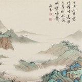 吴显刚 四尺斗方《晴川意游》 贵州七星关美协主席