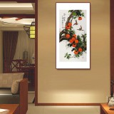 【已售】黄艺 三尺风水吉利国画《事事如意》